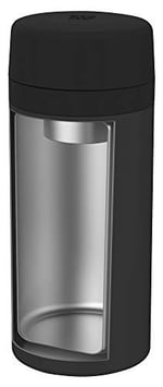 Zwilling Thermo Çay Demlikli Matara, Paslanmaz Çelik, Siyah, 420 ml