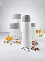 Zwilling Thermo Matara, 7 Saat Sıcak 12 Saat Soğuk Tutar, Paslanmaz Çelik, Beyaz-Gri, 450 ml