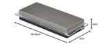 Zwilling Twin Stone Bileme Taşı, Beyaz - Seçenekler: 35.5L x 9W x 4H, 20L x 8.5W x 4.2H