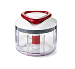 Zyliss E910015 Easy Pull evrensel doğrayıcı, manuel, 750 ml, sebze rendesi, soğan kesici, meyve ve sebze için doğrayıcı, patentli Swiss tasarımlı ekstra keskin bıçaklar