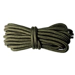 ZYQXB yuvarlak ayakkabı bağcığı, 100 cm - 160 cm, çizmeler için, spor ayakkabı (Renk: No. 26, ordu yeşili, uzunluk: 100 cm)