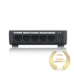 Zyxel Oyun ve Medya için 5 Port Gigabit Ethernet Anahtarı [GS105S]