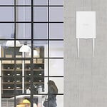 Zyxel WiFi 6 AX1800 Dış Mekan Erişim Noktası | 802.11ax Çift Bant | Küçük İşletme | Akıllı Mesh | IP55 dereceli | MU-MIMO | PoE Enjektör dahil | Nebula APP/Bulut veya Bağımsız [NWA55AXE]