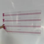 HİTEKSAN ® Kılavuz Çizgili Akıllı Kağıt Yazı Tahtası Duvarda İz Bırakmaz Statik Yeni Müfredata Uygun 100x56cm