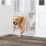 HİTEKSAN ® Pratik Manyetik Mıknatıslı Beyaz Kapı Pencere Sinekliği Tülü 90 x 210 cm