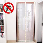HİTEKSAN ® Pratik Manyetik Mıknatıslı Beyaz Kapı Pencere Sinekliği Tülü 90 x 210 cm