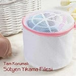 HİTEKSAN ® Sütyen Yıkama Filesi Tam Korumalı Hassas Çamaşır Yıkama Aparatı