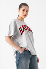 Harvard Baskılı T-Shirt
