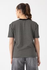 Kısa Kollu Çizgili T-Shirt