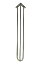 72 Cm Metal Mil Ayak Altın Rengi 4 Adet