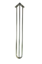 72 Cm Metal Mil Ayak Altın Rengi 4 Adet