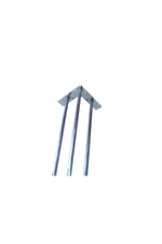 72 Cm Metal Mil Ayak Krom Rengi 4 Adet
