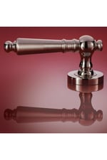 Doğanlar Saten Nikel Gürz Rozetli Oda Kapı Kolu (04 011 097041810)