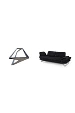 Metal Mobilya Ayağı Bizera Model 90*15 Cm Krom 2 Adet