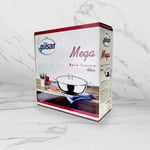 Gülsan 40 CM Mega Boy 18/10 Paslanmaz Çelik Basık Pilav Tenceresi 14 LT – 15 CM Derinlik Büyük Boy