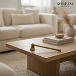 Dekoratif Pirinç Eskitme Gold Mum Söndürücü