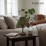 Rosalinda Modeli - Yeşil Çiçek Şeklinde Kablosuz Pilli Masa & Gece Lambası