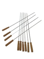 Ahşap Saplı Kuşbaşı Çiğer Şiş