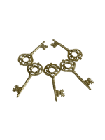 DEKORATİF PİRİNÇ DÖKÜM ESKİTME ANAHTAR (MODEL-2)