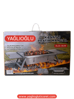 Kanatlı Ayaklı Pratik Kutulu Kamp Mangalı