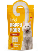 REFLEX HAPPY HOUR PEYNİRLİ ÖDÜL MAMASI 60GR