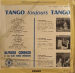 Alfredo Corenzo et son club tango orchestre LP PLAK 