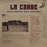 Antoine Ciosi, Grégale, Martino Dicelli – La Corse LP PLAK 