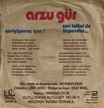 Arzu Hür Sevişiyoruz işte 45 LİK PLAK 