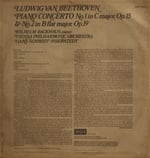 Beethoven, Backhaus, Vienna Philharmonic Orchestra LP PLAK 