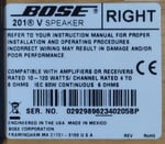 Bose 201 V Speaker 