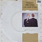 Eurythmics – Sweet Dreams (Are Made Of This) 45 LİK PLAK 
