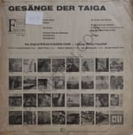 Gesänge der Taiga, Der Original Wolga Kosaken Chor -  LP PLAK