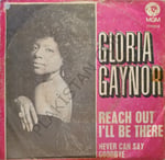 Gloria Gaynor – Reach Out, I'll Be There / Never Can Say Goodbye 45 LİK PLAK