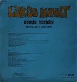 Hurşid Yenigün Orkestra Saz Ve Vokal Grubu – Lüküs Hayat LP PLAK 