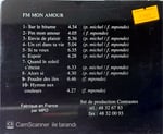 Jeffrey FM Mon Amour CD