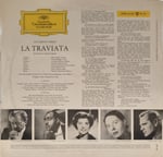 La Traviata - Giuseppe Verdi, Maria Stader · Ernst Haefliger · Lawrence Winters, Hans Schmidt-Isserstedt LP PLAK 