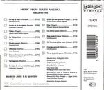 Mauricio Jerez Y Su Quinteto  Music From South America: Argentina CD
