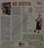 Mrs Doubtfire on 2 Widescreen THX Laserdisc Robin Williams