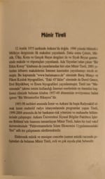 Münir Tireli Bir Metamorfoz hikayesi KİTAP 