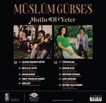 Müslüm Gürses Mutlu ol yeter LP PLAK 