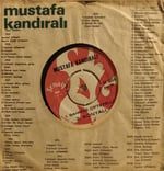 Mustafa Kandıralı Mevlana 45 LİK PLAK 