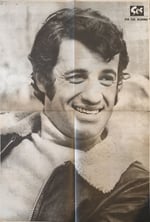 Nil Burak - Jean Paul Belmondo Ses Dergisi POSTER 