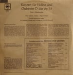 Ormandy,Stern ,Orchestra The Philadelphia Orchestra - Mosaik Der Meister LP PLAK 