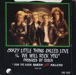 Queen – Crazy Little Thing Called Love 45 LİK PLAK 
