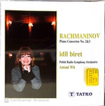 Rachmaninov  Piano Concertos No. 2&3 (İdil Biret, Polish Radio Symphony Orchestra, Antoni Wit) CD