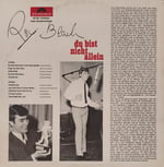 Roy Black – Du Bist Nicht Allein 10 inç PLAK 