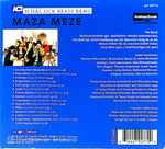 Schäl Sick Brass Band  Maza Meze CD