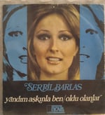 Serpil Barlas Yandım aşkınla ben 45 LİK PLAK 
