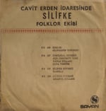 Silifke Folklor Ekibi Mandilli 45 LİK PLAK 