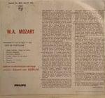 W.A. Mozart*, Orchestre Du Concertgebouw D'Amsterdam* , Direction: Eduard van Beinum – Sérénade N° 9 K320 